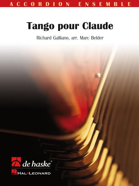 Tango pour Claude - noty pro akordeonový orchestr